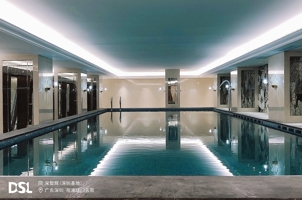 室內泳池，別墅泳池