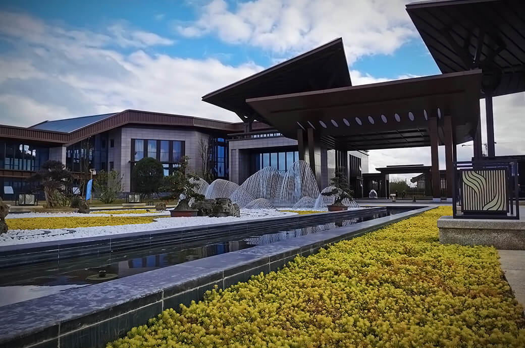 水景水藝，溫泉水景