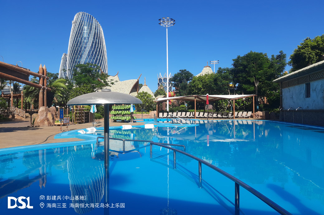 露天泳池，休閑度假村