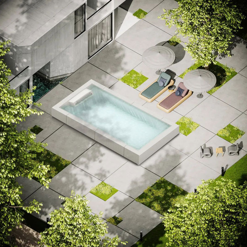 <b>私家別墅游泳池設計：5 款高顏值方案，小戶型也能裝！</b>